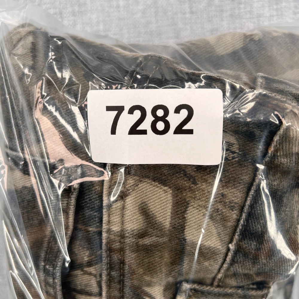 VTG Y2K Wrangler Pro Gear Camo Pants 36x25 Men Brown Fleece Lined Hunting Ranch - Picture 10 of 10